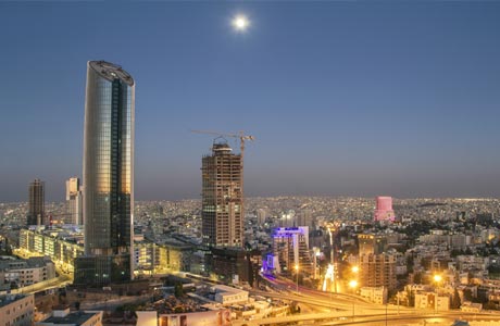 Ansicht der Hauptstadt Amman