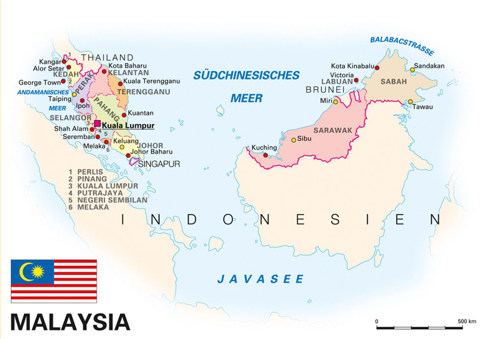 Территория малайзии